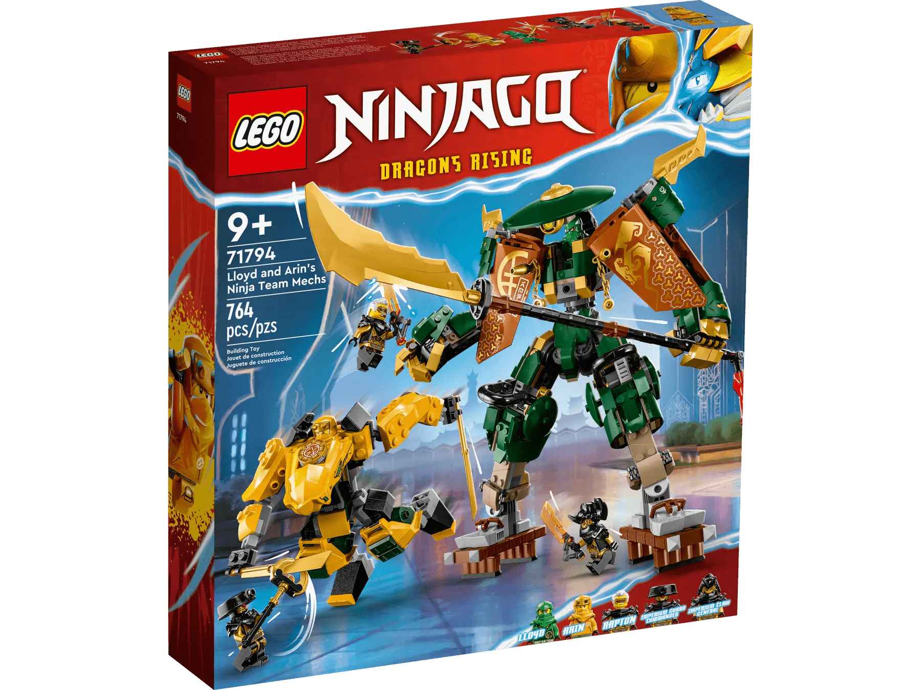 LEGO 71794 - Lloyd and Arin's Ninja Team Mechs - WiredVillage Games - LEGO